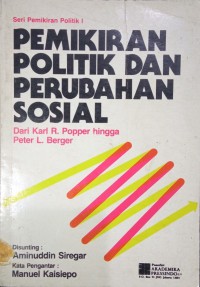 Image of Pemikiran Politik Dan Perubahan Sosial